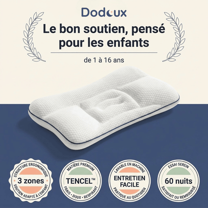 L'Oreiller Dodoux - oreiller ergonomique enfant